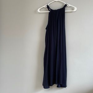 Banana Republic silky tie dress